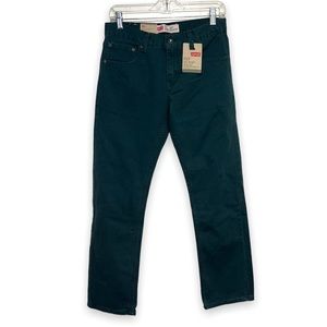 Levi’s Ponderosa Pines deep teal 100% cotton size 16 Brand new with tags